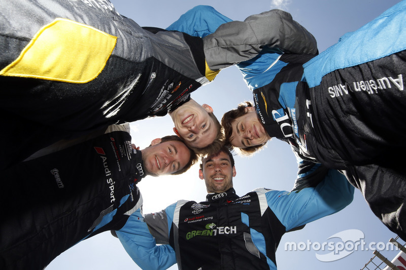 Aurélien Panis, Comtoyou Racing Audi RS 3 LMS, Frédéric Vervisch, Audi Sport Team Comtoyou Audi RS 3 LMS, Nathanaël Berthon, Comtoyou Racing Audi RS 3 LMS, Denis Dupont, Comtoyou Racing Audi RS 3 LMS