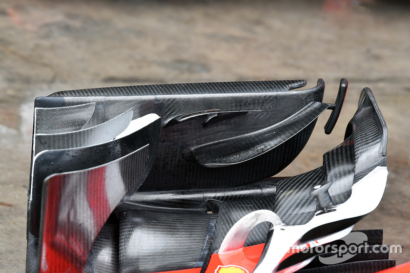 Ferrari SF70H front wing detail