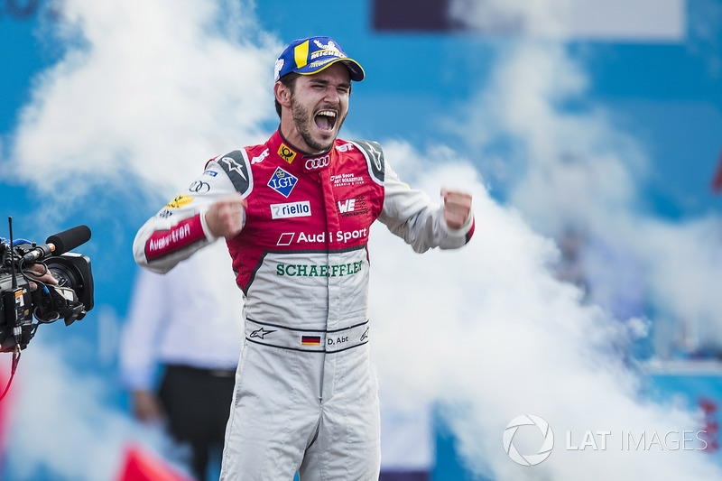 Daniel Abt, Audi Sport ABT Schaeffler, celebra