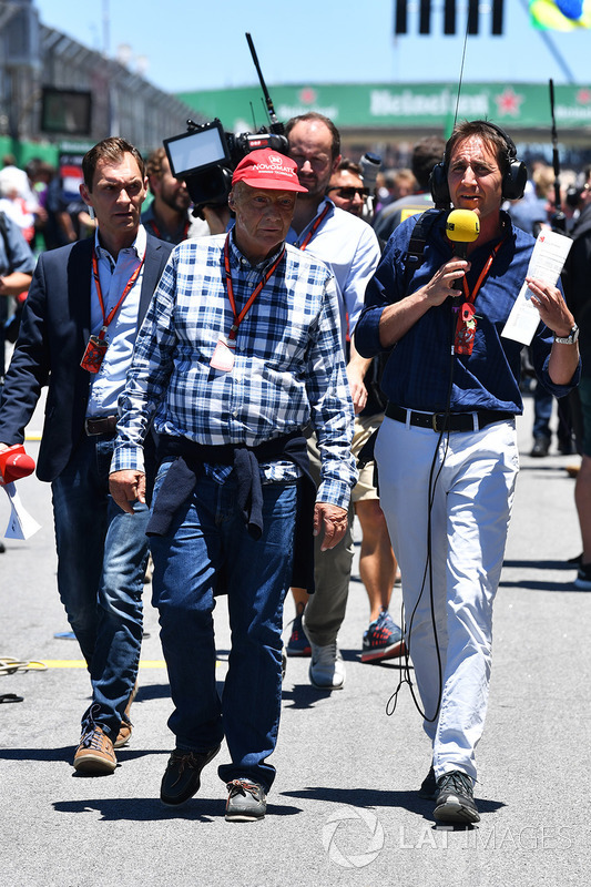 Niki Lauda, Mercedes AMG F1 Non-Executive Chairman