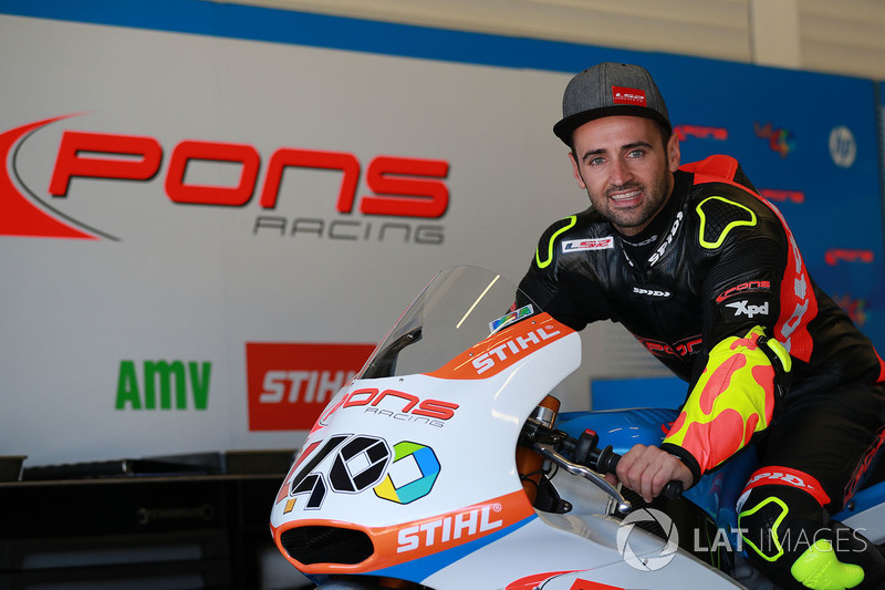Hector Barbera, Pons HP 40