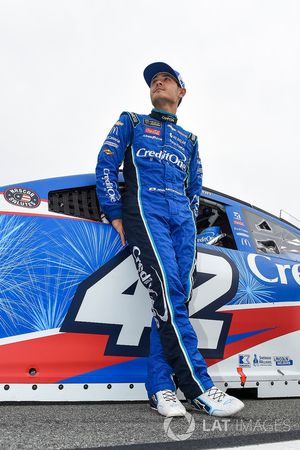 Kyle Larson, Chip Ganassi Racing, Chevrolet Camaro Credit One Bank