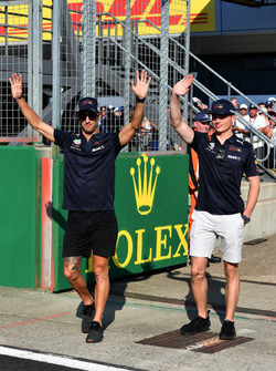 Daniel Ricciardo, Red Bull Racing and Max Verstappen, Red Bull Racing