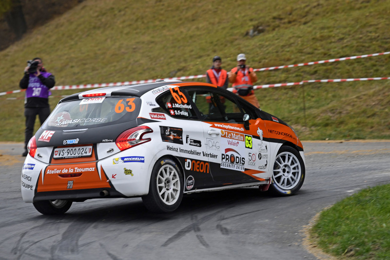 Jonathan Michellod, Stéphane Fellay, Peugeot 208 R2, Atelier de la Tzoumaz