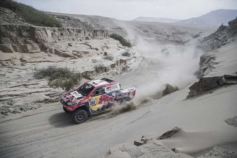 #301 Toyota Gazoo Racing Toyota: Nasser Al-Attiyah, Mathieu Baumel