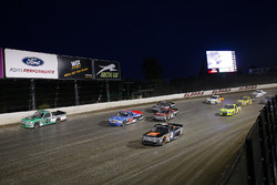 Ben Rhodes, ThorSport Racing, Ford F-150 Alpha Energy Solutions, Todd Gilliland, Kyle Busch Motorsports, Toyota Tundra JBL/SiriusXM, Stewart Friesen, Halmar Friesen Racing, Chevrolet Silverado We Build America, and Stewart Friesen, Halmar Friesen Racing, Chevrolet Silverado We Build America