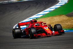 Kimi Raikkonen, Ferrari SF71H.