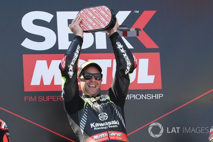 Podio: Jonathan Rea, Kawasaki Racing