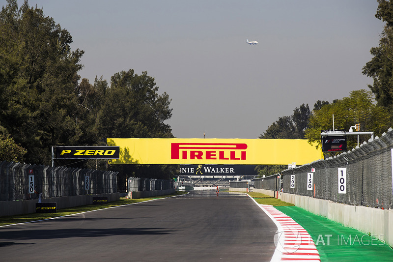 Detalle del circuito del Autódromo Hermanos Rodríguez