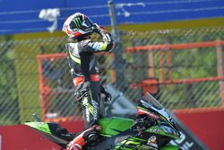 Le vainqueur de la course Jonathan Rea, Kawasaki Racing