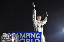 Race winner Justin Haley, GMS Racing, Chevrolet Silverado Fraternal Order Of Eagles