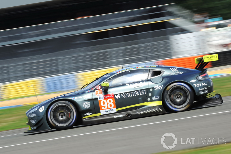 57. Пол Далла-Лана, Педро Лами, Матиас Лауда, Aston Martin Racing, Aston Martin Vantage AMR (№98)