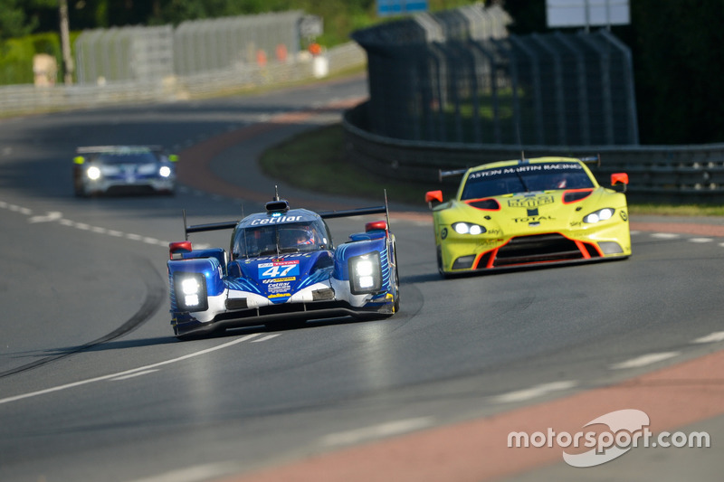 #37 Jackie Chan DC Racing Oreca 07 Gibson: Jazeman Jaafar, Weiron Tan, Nabil Jeffri, #95 Aston Martin Racing Aston Martin Vantage AMR: Marco Sorensen, Nicki Thiim, Darren Turner