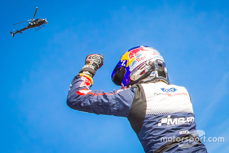 El ganador del Rally de MonteCarlo 2018, Sébastien Ogier, M-Sport Ford