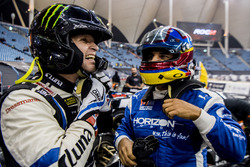 Petter Solberg del Team Nordic e Juan Pablo Montoya del Team Latin America