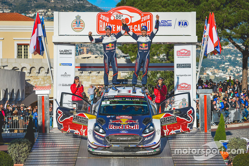 Winners Sébastien Ogier, Julien Ingrassia, Ford Fiesta WRC, M-Sport Ford