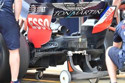 Detalle del difusor trasero Red Bull Racing RB14