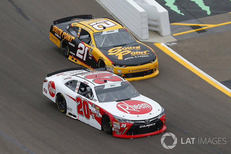 Christopher Bell, Joe Gibbs Racing, Toyota Camry Rheem, Daniel Hemric, Richard Childress Racing, Chevrolet Camaro South Point Hotel & Casino