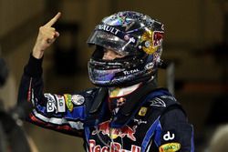 Winnaar en wereldkampioen Sebastian Vettel, Red Bull Racing