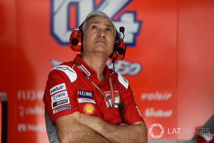Davide Tardozzi, gerente del equipo Ducati