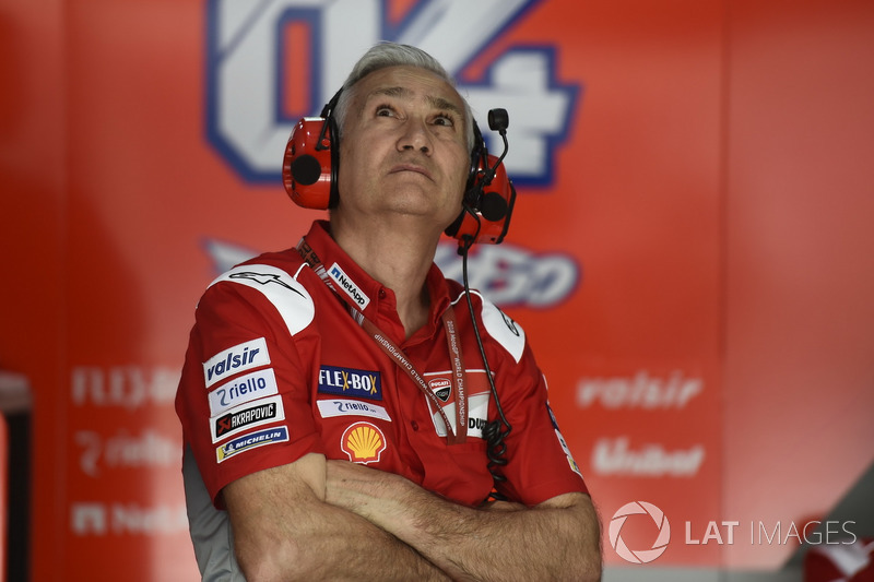 Davide Tardozzi, gerente del equipo Ducati