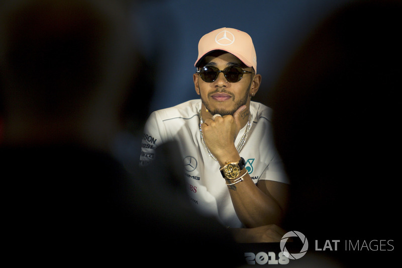 Lewis Hamilton, Mercedes-AMG F1 in the Press Conference