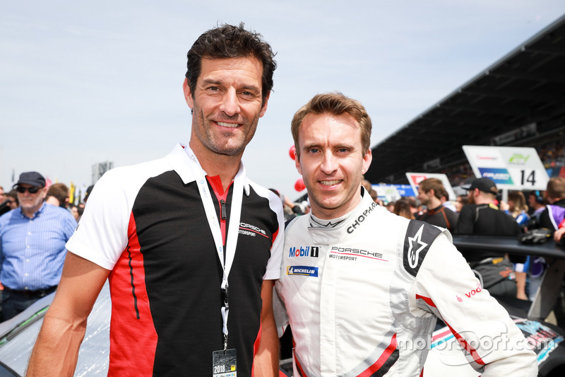 Mark Webber and Timo Bernhard, KüS Team75 Bernhard