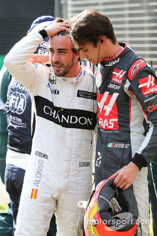 Esteban Gutierrez e Fernando Alonso