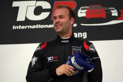 Podium: Race winner Kevin Gleason, Honda Civic TCR, West Coast Racing