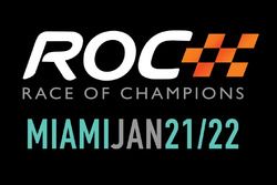 Logotipo para la Carrera de Campeones Miami que tendrá lugar el 21 de enero y 22 2017 en Marlins Par