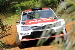 Fabian Kreim, Frank Christian, Skoda Fabia R5, Team MRF