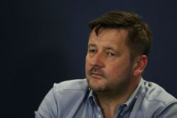 Paul Hembery, Directeur de la Compétition de Pirelli lors de la conférence de presse