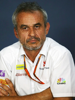 Beat Zehnder, Sauber F1 Team Manager in the FIA Press Conference