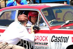 Actor Matt Le Nevez in Peter Brock television show filming