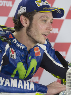 Segundo lugar, Valentino Rossi, Yamaha Factory Racing