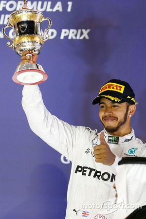 Podium: third place Lewis Hamilton, Mercedes AMG F1 Team