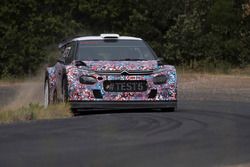 Citroën C3 WRC 2017 testing