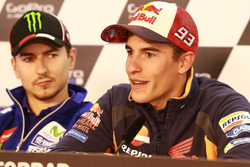 Marc Marquez, Repsol Honda Team et Jorge Lorenzo, Yamaha Factory Racing