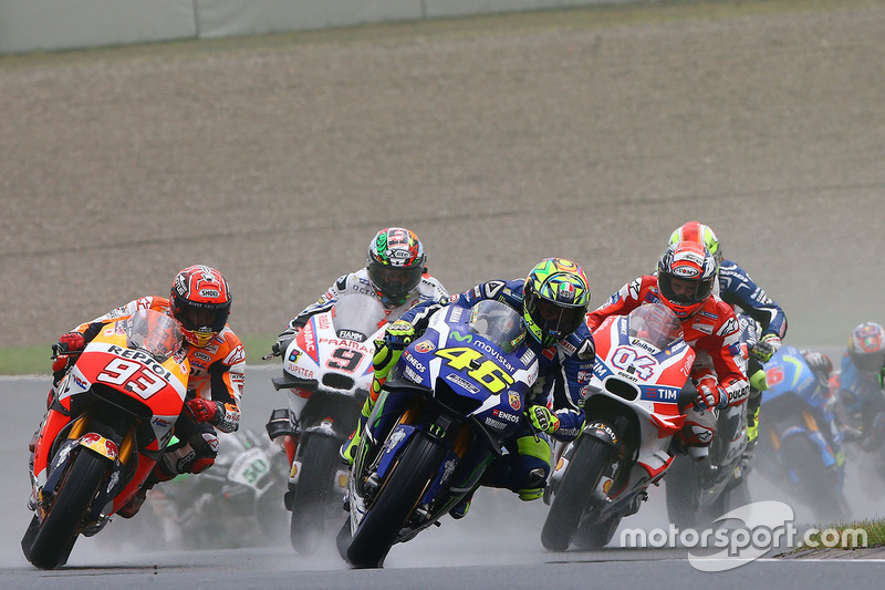 Valentino Rossi, Yamaha Factory Racing, Marc Marquez, Repsol Honda Team