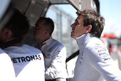 Toto Wolff, Mercedes AMG F1 Aandeelhouder en Executive Director in de pits