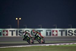 Jonathan Rea, Kawasaki Racing and Tom Sykes, Kawasaki Racing