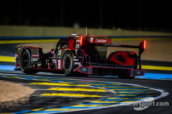 6: #8 Audi Sport Team Joest Audi R18: Lucas di Grassi, Loic Duval, Oliver Jarvis