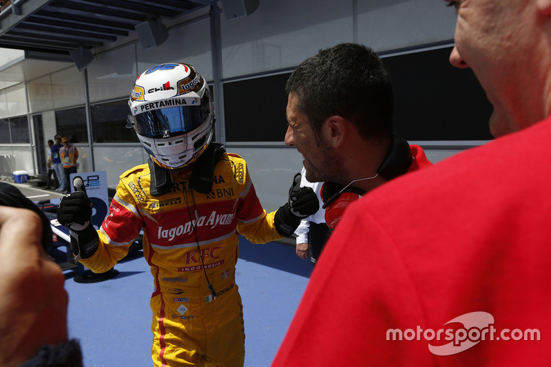 Il vincitore della gara Antonio Giovinazzi, PREMA Racing