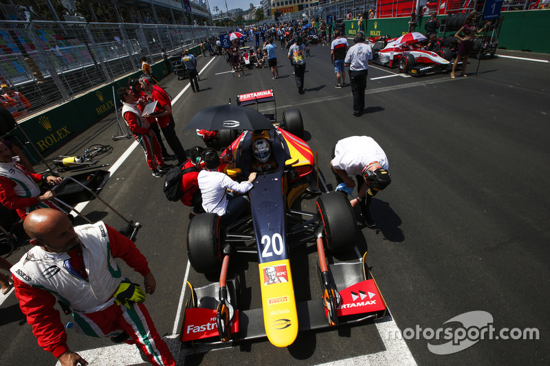 Antonio Giovinazzi, PREMA Racing, Nobuharu Matsushita, ART Grand Prix & Sergey Sirotkin, ART Grand P