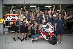 Il vincitore Nicky Hayden, Honda WSBK Team