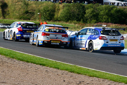 Crash, Colin Turkington, Subaru Team BMR and Rob Collard,Team JCT600 with GardX