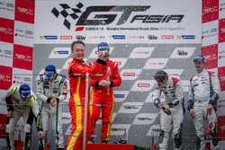 Podium: race winners #37 BBT Ferrari 488 GT3: Davide Rizzo, Anthony Liu, second place #9 Absolute Racing Bentley Continental GT3: Vutthikorn Inthraphuvasak, Duncan Tappy, third place #6 Phoenix Racing, Audi R8 LMS GT3: Alex Yoong, Alex Au