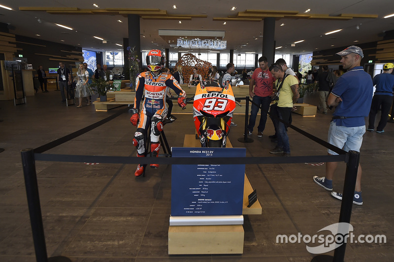 Marc Marquez, Repsol Honda Team, mock up, Welcome center, Red Bull Ring