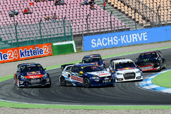 Timmy Hansen, Team Peugeot Hansen, Johan Kristoffersson, Volkswagen Team Sweden, Mattias Ekström, EKS RX Audi S1, Petter Solberg, PSRX Citroën DS3 RX, Sébastien Loeb, Team Peugeot Hansen