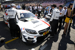 Esteban Ocon, Mercedes-AMG Team ART, Mercedes-AMG C 63 DTM DTM in the starting grid